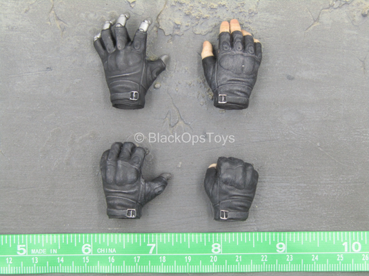 The Mechanical - Male Black Gloved Hand Set (Type 2)