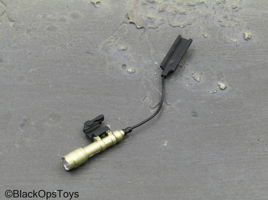 SMU Tier 1 Op. Part XI - Gold Like Tac Light w/Pressure Switch