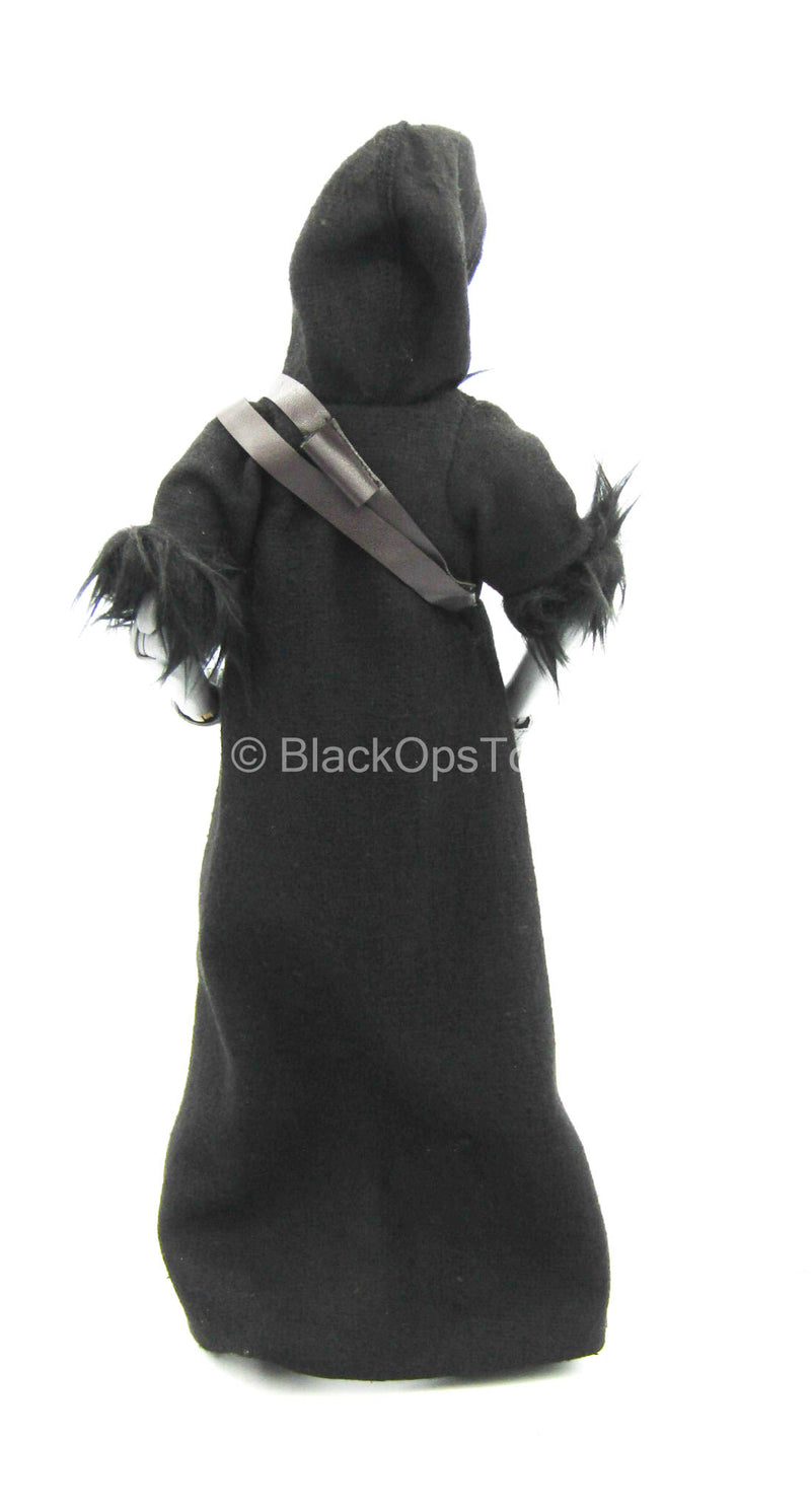 Load image into Gallery viewer, Black Cloak w/Fur
