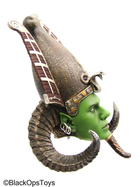 Osiris - Green Ver. - Green Goat Horned Head Sculpt
