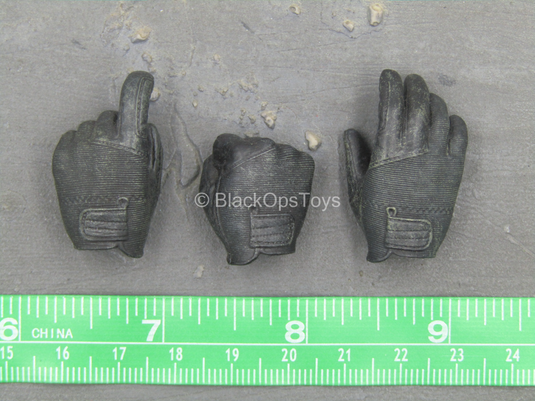 Star Wars - Solo Mudtrooper - Male Black Gloved Hand Set (Type 2)