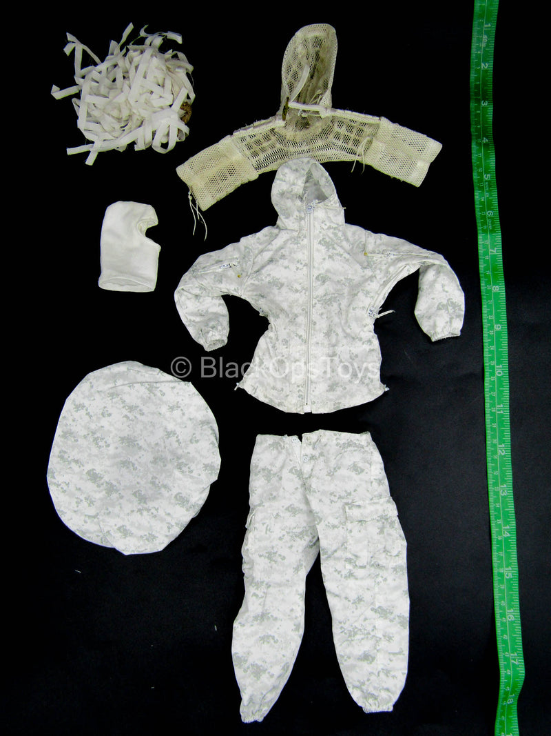 Load image into Gallery viewer, NSW Winter Warfare - AOR1 Snow Camo Combat Uniform Set
