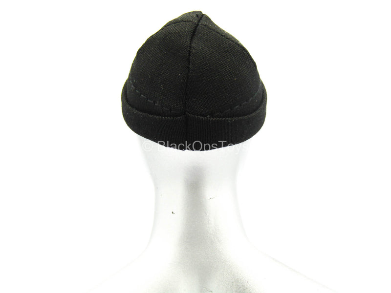 Load image into Gallery viewer, Quarantine Zone Agent - Black Beanie w/Orange Patch
