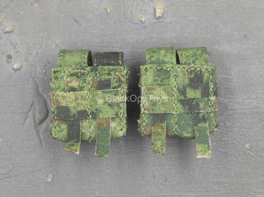 People's Liberation Army - Type 07 Camo Smoke Grenade Pouches