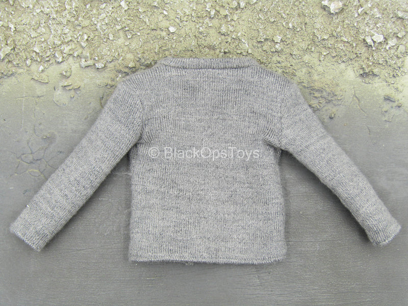 Load image into Gallery viewer, Lucius Fox - Grey Magnetic Sweater
