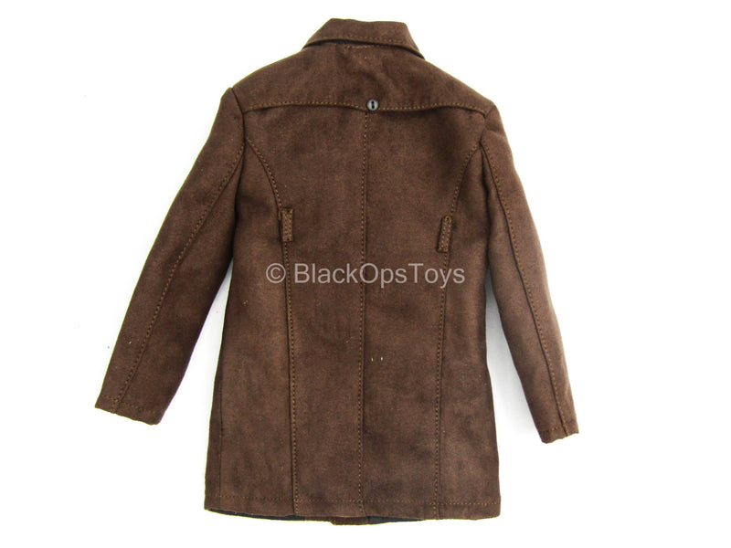 Load image into Gallery viewer, Lucius Fox - Brown Coat
