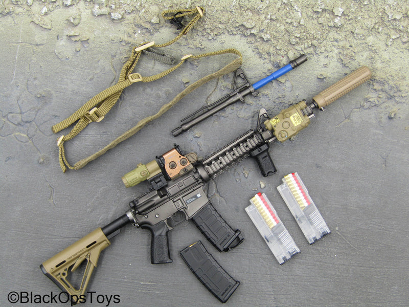 Load image into Gallery viewer, 31st Marine Expeditionary Unit - MK18 Rifle w/Attachments &amp; Training Barrel
