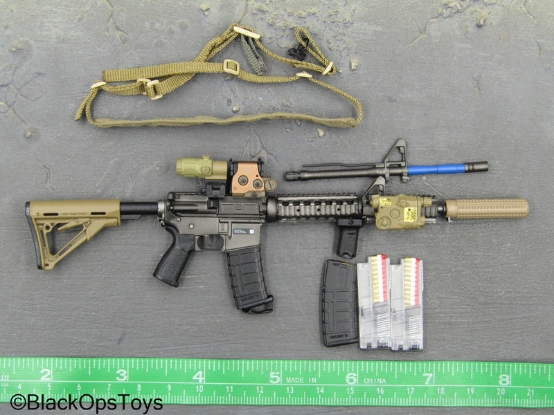 Load image into Gallery viewer, 31st Marine Expeditionary Unit - MK18 Rifle w/Attachments &amp; Training Barrel
