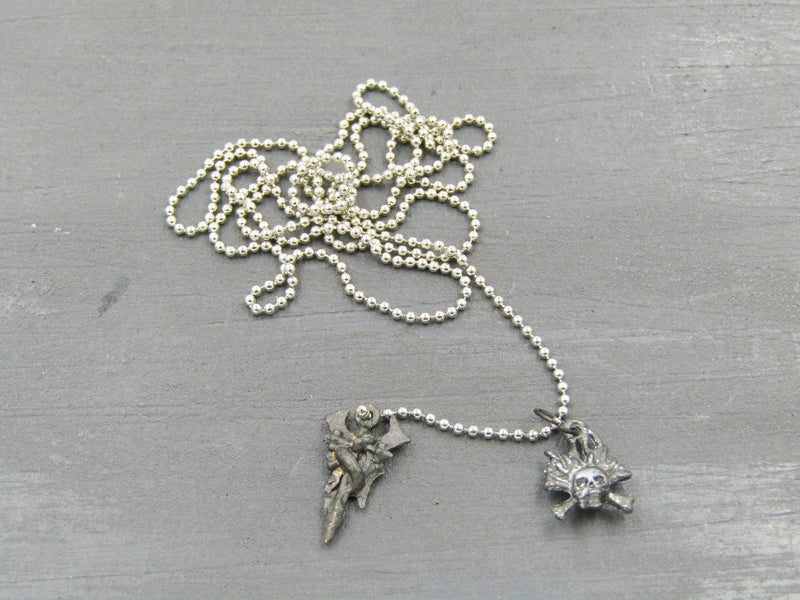 Load image into Gallery viewer, Cy Girls - Mystere - Silver Colored Chain &amp; Pendants
