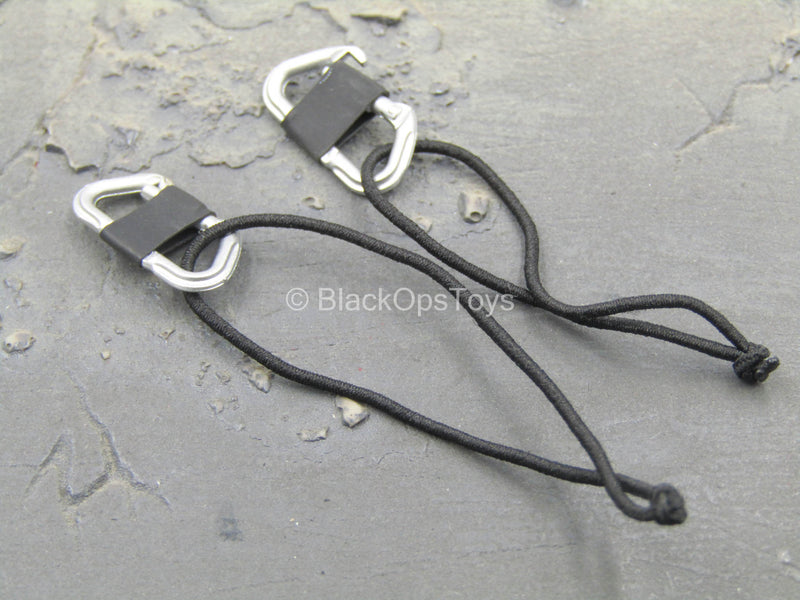 Load image into Gallery viewer, US Seal Team 3 Horsemen - Silver-Colored Carabiner w/Strap
