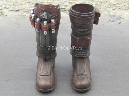 The Mandalorian Deluxe - Brown Boots (Peg Type)
