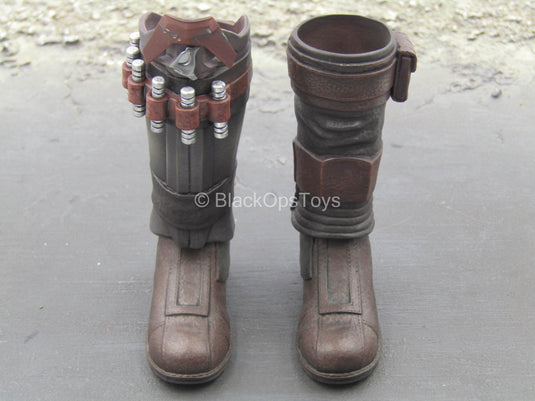 The Mandalorian Deluxe - Brown Boots (Peg Type)