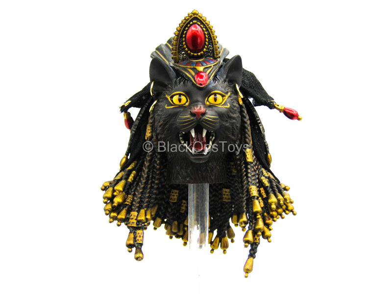 Load image into Gallery viewer, Bastet The Cat - Black Ver. - Cat Expression Head Sculpt

