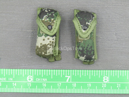 Chinese Special Forces - Type 07 Camo 5.56 Magazine Pouch (x2)