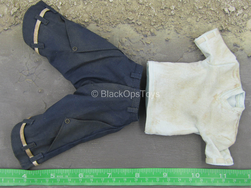 Load image into Gallery viewer, Ninkyo Seiji - Weathered Shirt &amp; Shorts Set
