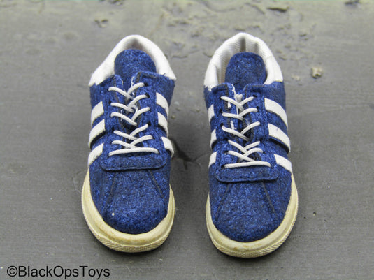 Spetsnaz MVD OSN Vityaz - Blue & White Sneaker Shoes (Foot Type)