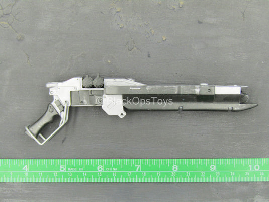 Final Fantasy - Silver & Grey Futuristic Rifle