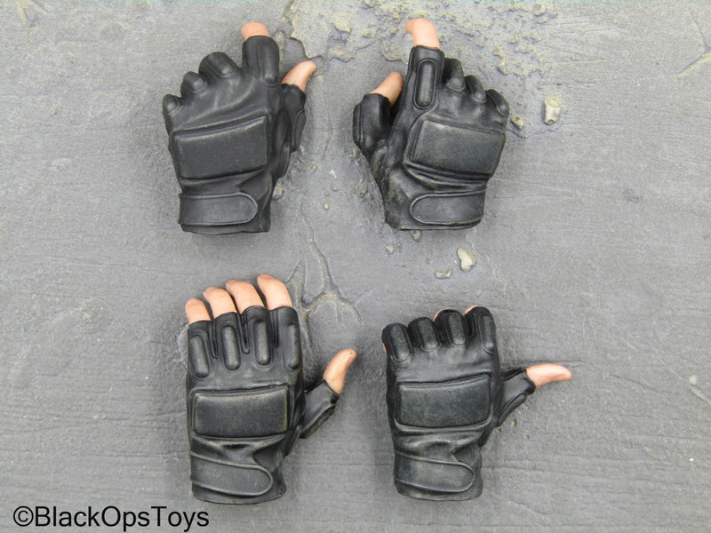 Load image into Gallery viewer, Spetsnaz MVD OSN Vityaz - Black Fingerless Gloved Hand Set

