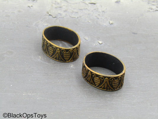 Ramesses The Great Black Ver - Black & Gold Like Bicep Arm Bands