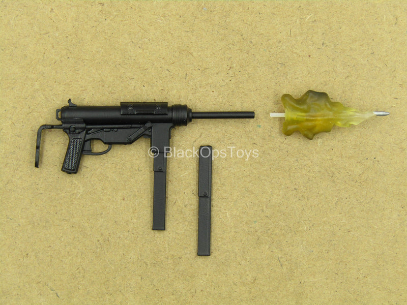 Load image into Gallery viewer, 1/12 - Black Skull Death Brigade - Greese Submachine Gun w/FX
