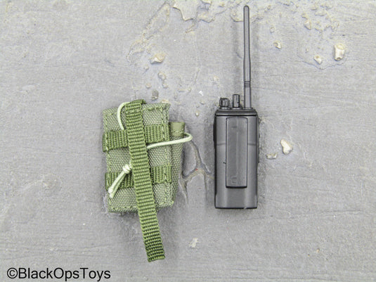 Spetsnaz MVD OSN Vityaz - Radio w/Green MOLLE Pouch