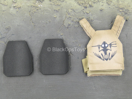 NSW Winter Warfare - Tan Plate Carrier w/Plates