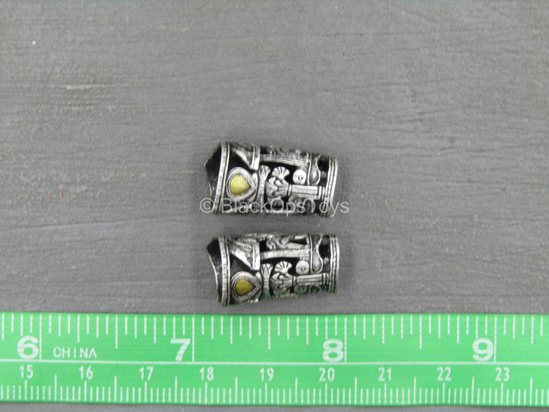 Load image into Gallery viewer, Bastet The Cat - White Ver. - Female Wrist Cuffs
