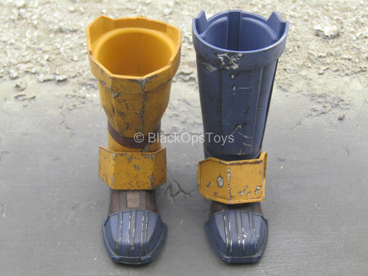 Heavy Infantry Mandalorian - Armored Boots (Peg Type)