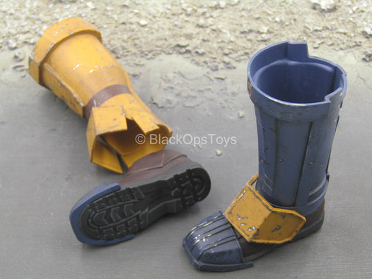 Heavy Infantry Mandalorian - Armored Boots (Peg Type)