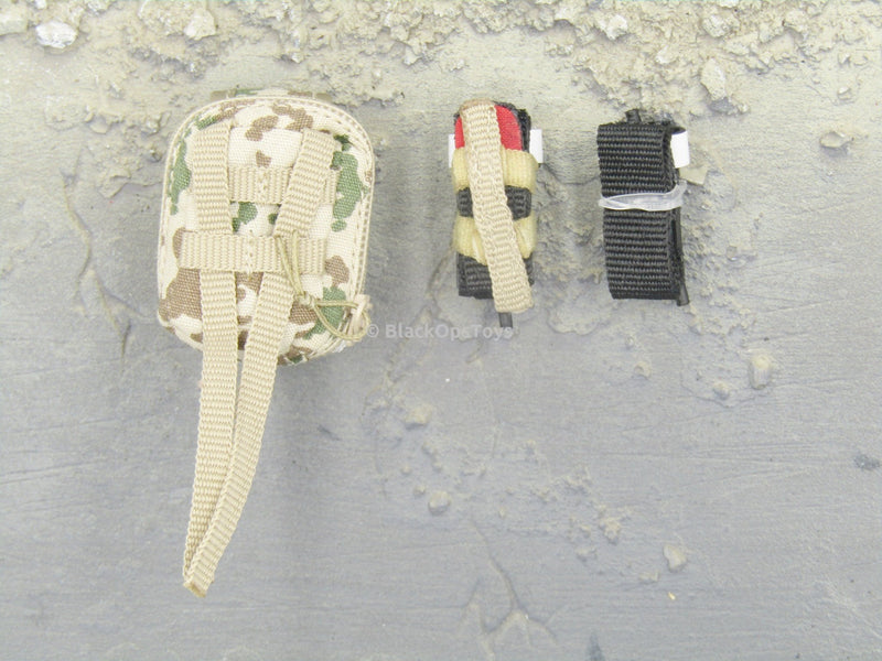 Load image into Gallery viewer, German Lindnerhof Fleck-Tarn Camo Medic Pouch Set
