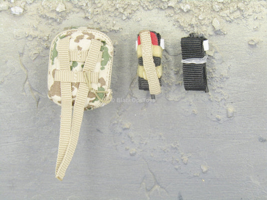 German Lindnerhof Fleck-Tarn Camo Medic Pouch Set