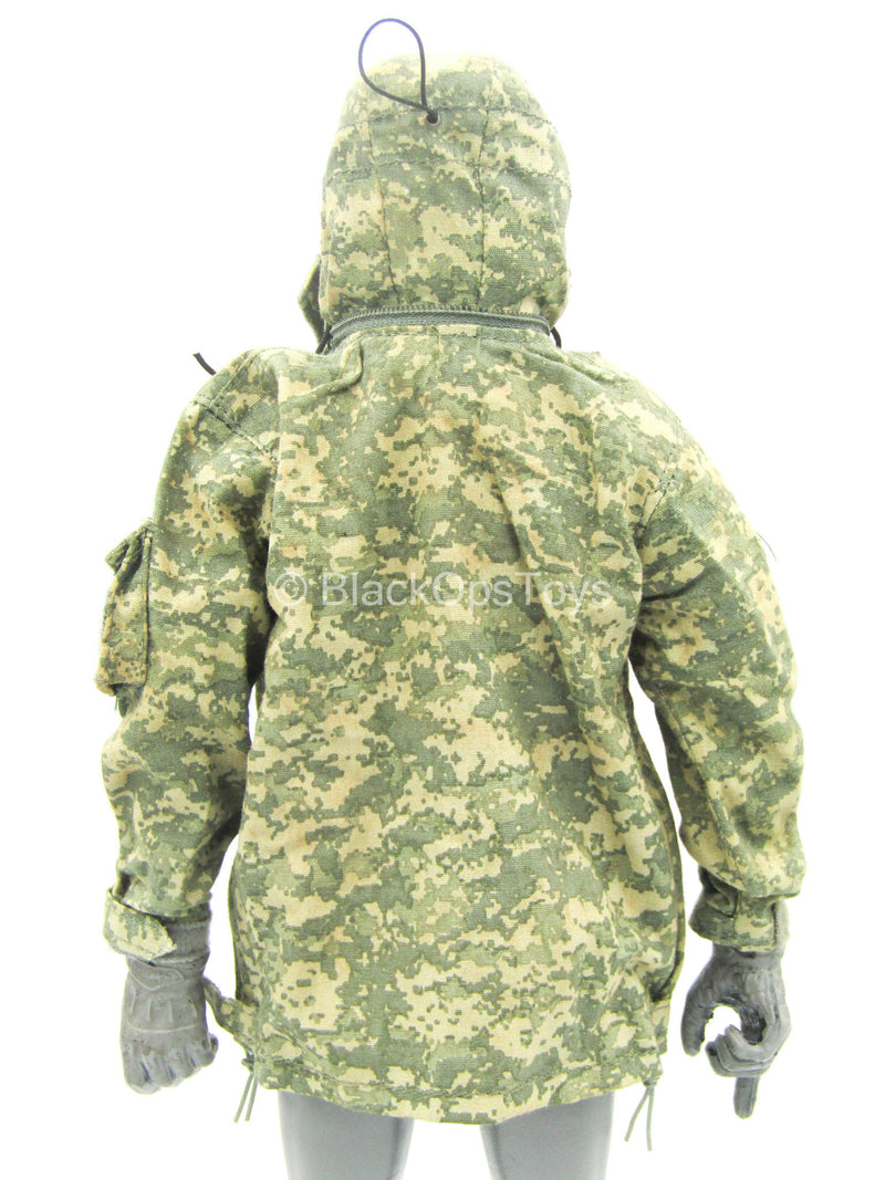 Load image into Gallery viewer, Special Force - Mountain Sniper - ACU Camo Coat w/Hidden Hood

