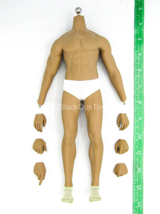 Pharaoh Tutankhamun (White) - Muscle Base Body w/3d Printed Feet