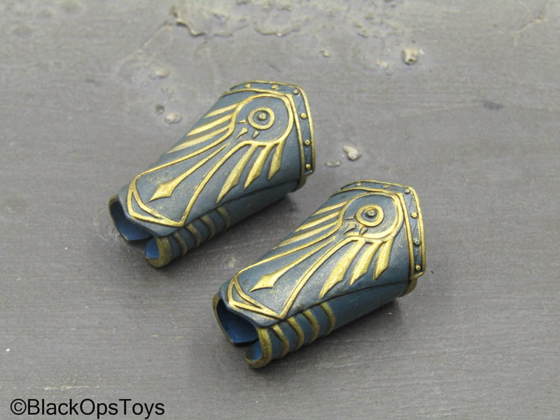 Load image into Gallery viewer, Ramesses The Great Brown Ver - Blue &amp; Gold Like Gauntlets
