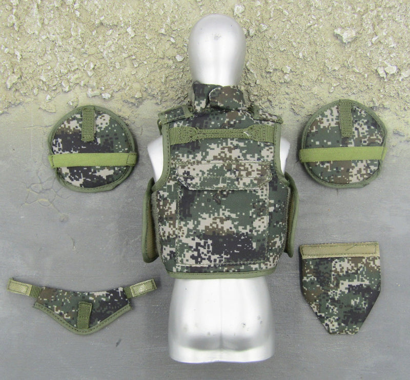 Load image into Gallery viewer, PLA Peacekeeping Infantry - Digital Camo Plate Carrier Set

