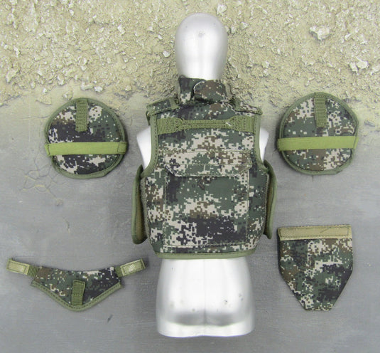 PLA Peacekeeping Infantry - Digital Camo Plate Carrier Set