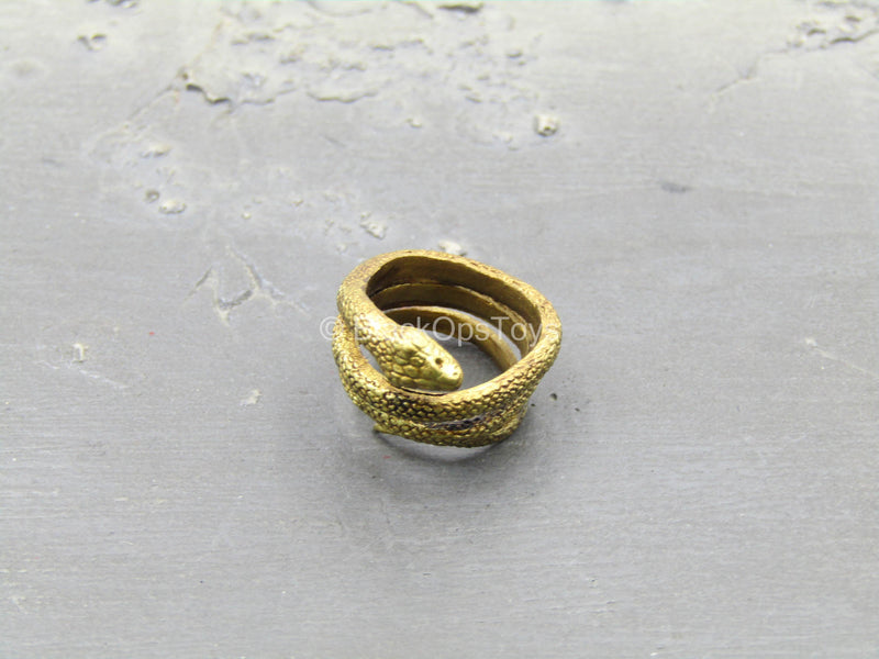 Load image into Gallery viewer, Pharaoh Tutankhamun (White) - Snake Arm Band
