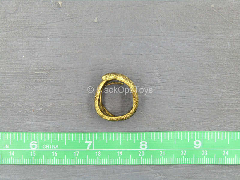 Load image into Gallery viewer, Pharaoh Tutankhamun (White) - Snake Arm Band
