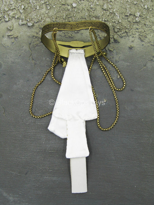 Pharaoh Tutankhamun (White) - Belt w/White Skirt