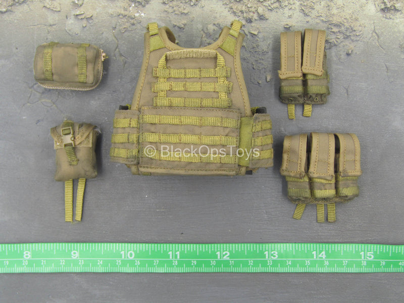 Load image into Gallery viewer, Cpl. Joel Hagan Red Ver. - Weathered MOLLE Assault Vest Set
