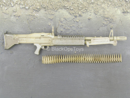 ZSMD 1/6 M240L Machine Gun Sniper Rifle Weapon Model ZY16-9 for 12 Inch  Figure : : Toys