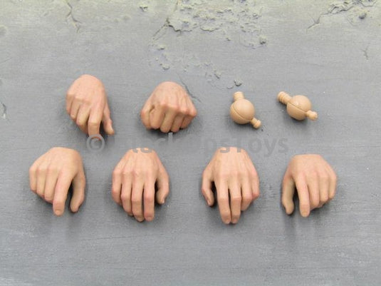 GI JOE - Joe Colton - Hands Set (x6) & Wrist Pegs (x2)