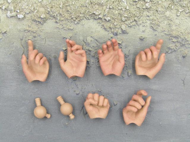 Load image into Gallery viewer, GI JOE - Joe Colton - Hands Set (x6) &amp; Wrist Pegs (x2)
