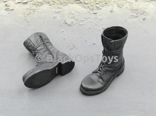 GI JOE - Joe Colton - Black Combat Boots (Peg Type)