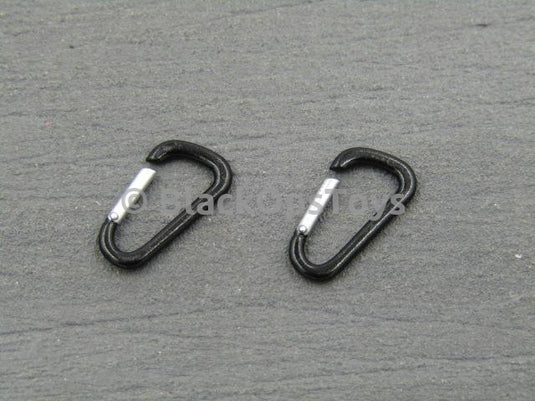 GI JOE - Joe Colton - Black Mini Carabiners x2