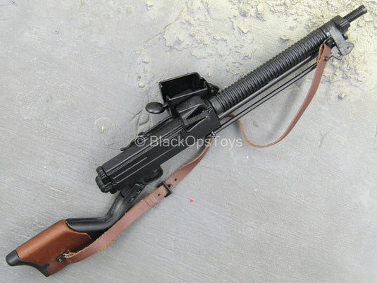 WWII - Battle Of Philippines - Metal & Wood Type 11 Light Machine Gun