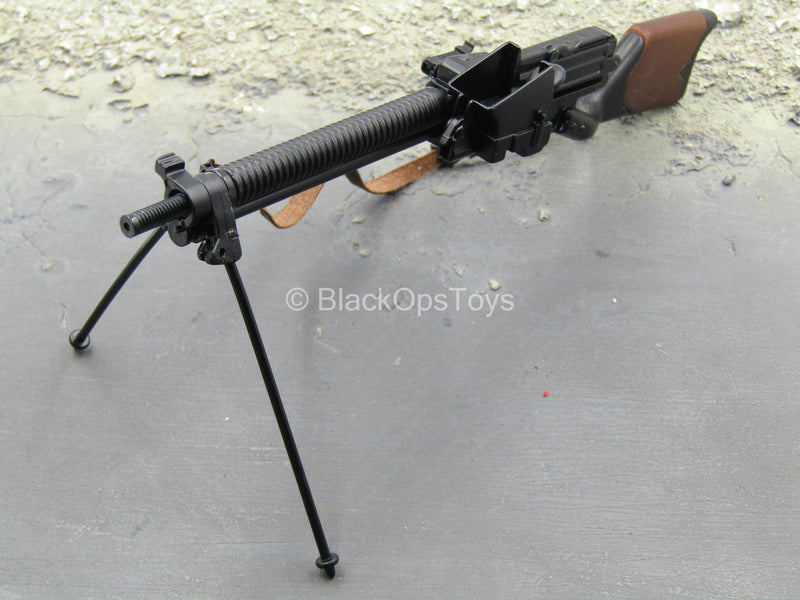 Load image into Gallery viewer, WWII - Battle Of Philippines - Metal &amp; Wood Type 11 Light Machine Gun
