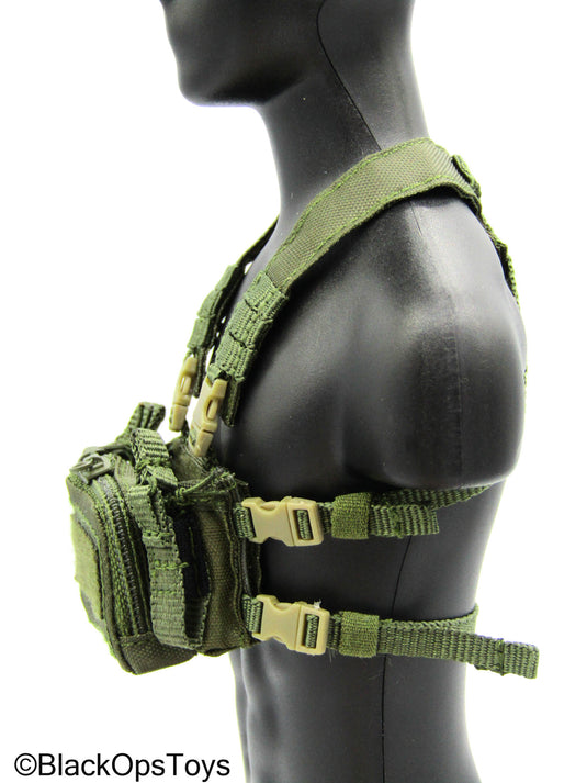 Task Force 58 CPO Erica Storm - Green Female Low Profile Chest Rig