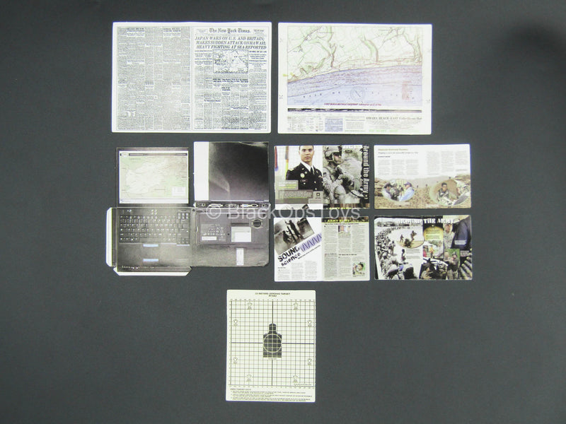 Load image into Gallery viewer, U.S. Marine Sniper - Magazine &amp; Map Set
