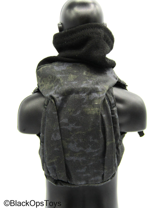 Task Force 58 CPO Erica Storm - Black Multicam Backpack w/Attached Neck Toque